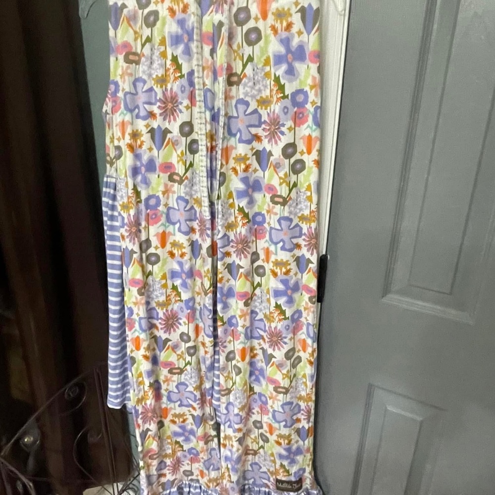 Matilda Jane Floral Pajama Set - Multicolor